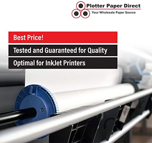 Plotter Paper Direct 24in x 40ft Premium Polyester Matte Canvas Roll, 500 Denier, Quick Dry, Wide Format Inkjet Printer Compatible, Perfect for Fine Art, Photography, Archival Quality Prints - Image 3