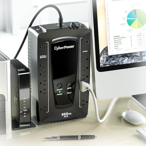CyberPower AVRG900U AVR UPS Battery Backup and Surge Protector, 900VA Non-LCD (Pack of 2) - Image 5