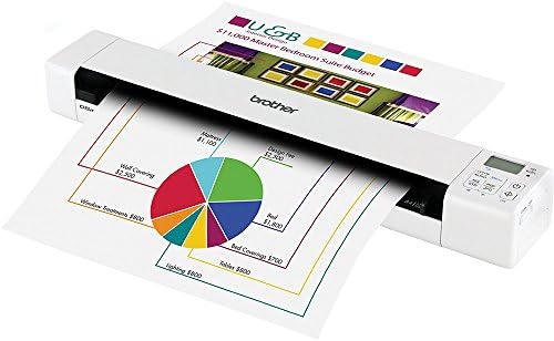 Brother Mobile Color Page Scanner, DS-820W, Wi-Fi Transfer, Fast Scanning, Compact and Lightweight by Unknown