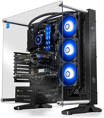 Thermaltake Shadow 370 v2 AIO Liquid Cooled Gaming PC (AMD Ryzen™ 5 5600X 6-core, DDR4 3600Mhz 16GB RGB Memory, NVIDIA® GeForce RTX™ 3070, 1TB NVMe M.2, WiFi,Win 10 Home) P3BK-B550-37S-LCS - Image 4