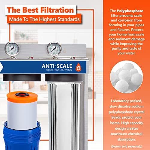 Express Water Polyphosphate Anti-Scale Water Replacement Filter, 4.5” x 20” - Image 3