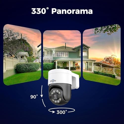 Hiseeu 4K PoE Security Camera System with 8pcs 5MP PoE PTZ Cameras - Image 2