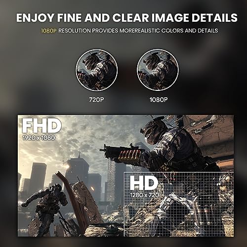 CRUA 27" FHD 1080P 180Hz Curved Gaming Monitor, 1800R, AMD FreeSync, Black - Image 5