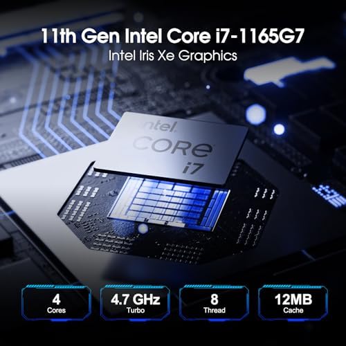 Intel NUC 11 NUC11PAHi7 Panther Canyon Mini PC, i7-1165G7, 32GB RAM, 1TB SSD, Mini Computers Windows 11 Pro for Business Home Office, Support 8K/WiFi 6/4K Quad Display/Bluetooth 5/Thunderbolt 3 - Image 2