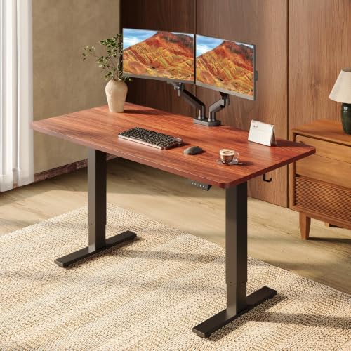 SANODESK 1'' Thick One-Piece 55 x 28'' Height Adjustable Standing Desk by sanodesk