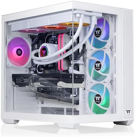 Thermaltake LCGS View i1470S-380 Gaming Desktop (Intel® Core™ i9-14900KF, ToughRam 32GB DDR5 6000MT/s RGB Memory, NVIDIA® GeForce RTX™ 5070, 1TB NVMe M.2, WiFi, Windows 11) V38S-Z790-570-LCS by Unknown