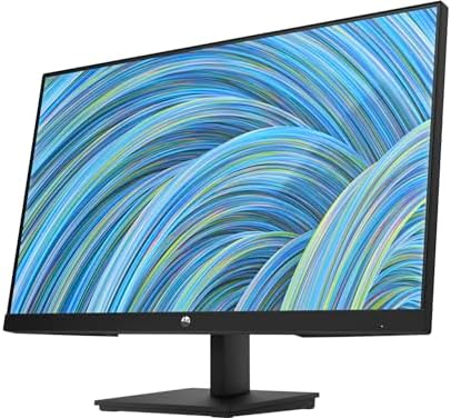 HP V24v G5 FreeSync Monitor 65P62AA#ABA Bundle with Docztorm Dock, 24" FHD VA (1920x1080) 75Hz Display, 1 HDMI 1.4, VESA Mount (100x100mm), Ideal for Home & Business, Black (2025 Latest Model) (2Pack) - Image 3