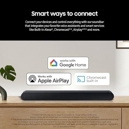 SAMSUNG S60D 5.0ch Soundbar w/Wireless Dolby Atmos Audio, All-in-One Design, Q-Symphony, SpaceFit Sound Pro, Adaptive Sound, Game Mode Pro with Alexa Built-in, HW-S60D/ZA - Image 6