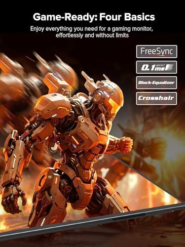 UPERFECT 24" 144Hz Portable Monitor, QLED 145% sRGB 450Nits Gaming Monitor - Image 3