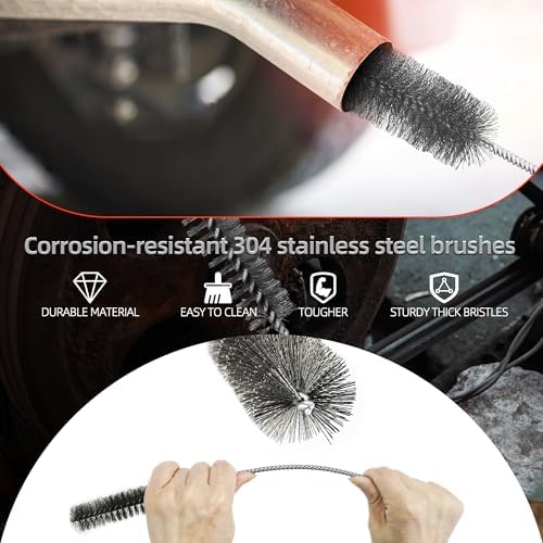 16 Inch Extra Long Pipe Cleaning Brush Set - Image 3