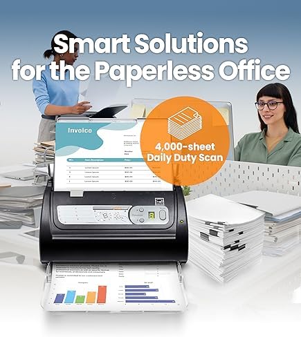 Plustek PS188 High Speed Double-Sided Color Document Scanner, with Automatic Document Feeder (ADF), 30 Pages Per Minute, Support Windows 7/8/10/11 - Image 6
