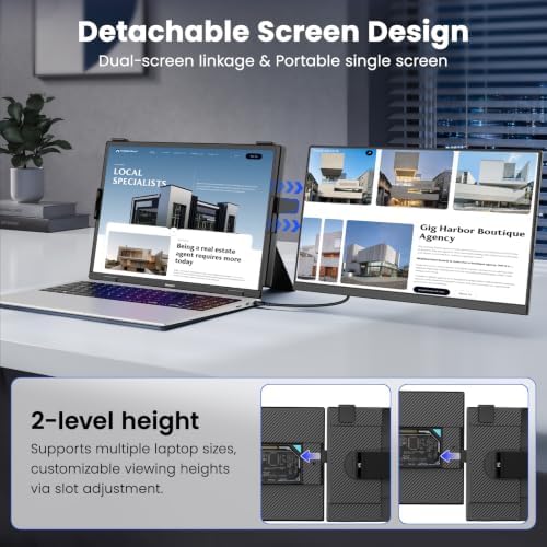 Laptop Screen Extender 15.6" FHD 1080P Portable Monitor - Image 2