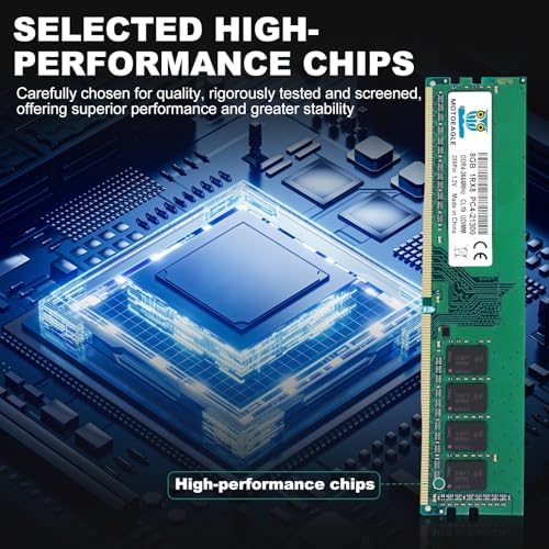 8GB DDR4 2666MHz PC4-21300 Non-ECC Unbuffered 1.2V CL19 1Rx8 288 Pin UDIMM Desktop PC Memory RAM (1x8GB) - Image 7