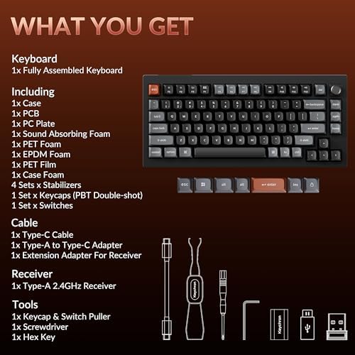 Keychron V1 Ultra 8K Polling Rate Wireless (2.4 GHz & Bluetooth) - Image 7