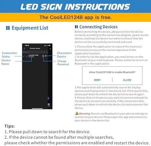 RAYHOME LED Sign for Car, 7''x3''Flexible LED Matrix Panel USB 5V Bluetooth Application Control DIY Programmable Scrolling Sign for Car Party Wedding Festival - Image 7