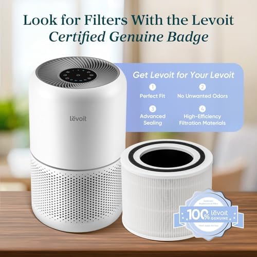 Levoit Air Purifier for Home Pets Hair Allergies in Bedroom Quiet Purifiers - Image 5