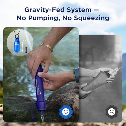 Membrane Solutions 6L Gravity Water Filter Pro for Group Camping - Image 4