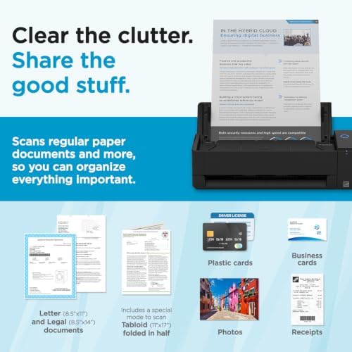 ScanSnap iX1300 Deluxe Wireless or USB Double-Sided Color Document Scanner - Image 5