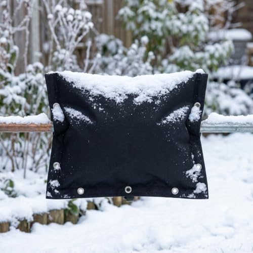 20"W x 16"H 3-Way Opening Backflow Preventer Insulation Cover, Black (5°F) - Image 6
