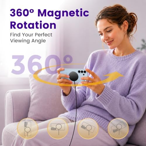 15W Magnetic Fast Charging Pad, Wireless Charger for Samsung & Android - Image 7