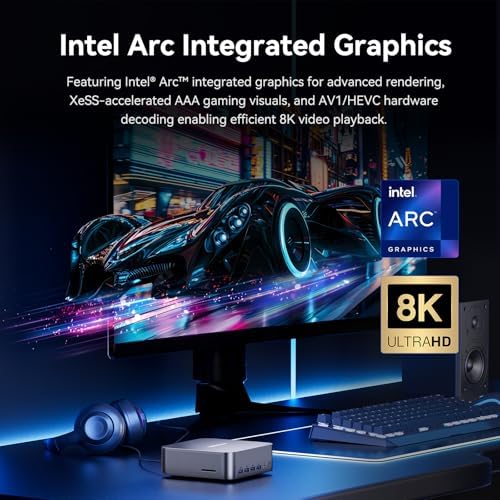 GEEKOM GT1 Mega AI Mini PC14th Gen Intel Ultra9 185H|32GB DDR5+1TB SSD - Image 3
