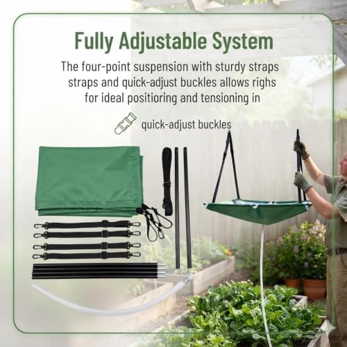 Rain Water Collection System Kit Quick to Install and Easy to Store Rain Water Collection System for Lawn Backyard Garden Balcony Camp,5pc - Image 7