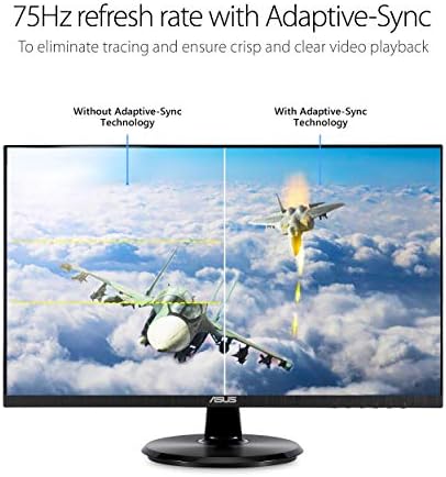ASUS VA24DQ 24 Inch 1080P Computer Monitor, HDMI, DisplayPort, VGA, Speaker - Image 5
