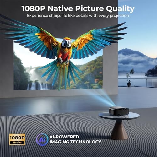 GOODEE Mini Projector [Official Licensed Google TV] Built-in Apps - Image 4