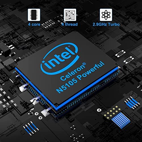 Intel NUC 11 Essential Atlas Canyon Intel Celeron Processor N4505 NUC11ATKC2 Mini PC 2.0 GHz - 2.9 GHz Burst, 2 core, 2 Thread, 10W,Intel UHD Graphics, 450 – 750 MHz Burst(8G RAM 512G SSD) - Image 3