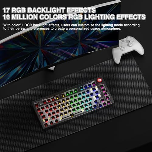 LEOBOG Hi75C Upgraded Wired Mechanical Keyboard Kit – Aluminum Alloy 75% - Image 6