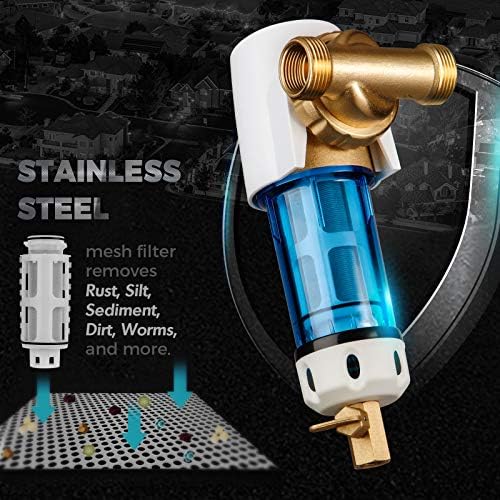 iSpring FWSP50GR Spin Down Filter Replacement Cartridge, 50 Micron - Image 2