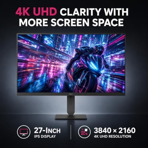 LG Ultrafine U7 27" UHD 4K IPS Monitors 27U711-B | 3-Pack Bundle + More | - Image 3