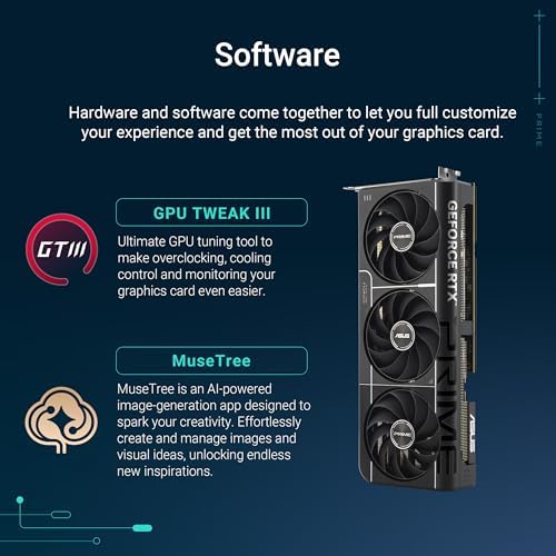 ASUS Prime GeForce RTX 5070 Ti 16GB GDDR7 Gaming Graphics Card (Nvidia GeForce RTX5070 Ti DLSS 4, 2.5-Slot Design, PCIe 5.0, 3X DisplayPort 2.1b, 1x HDMI 2.1b, PRIME-RTX5070TI-16G) - Image 7