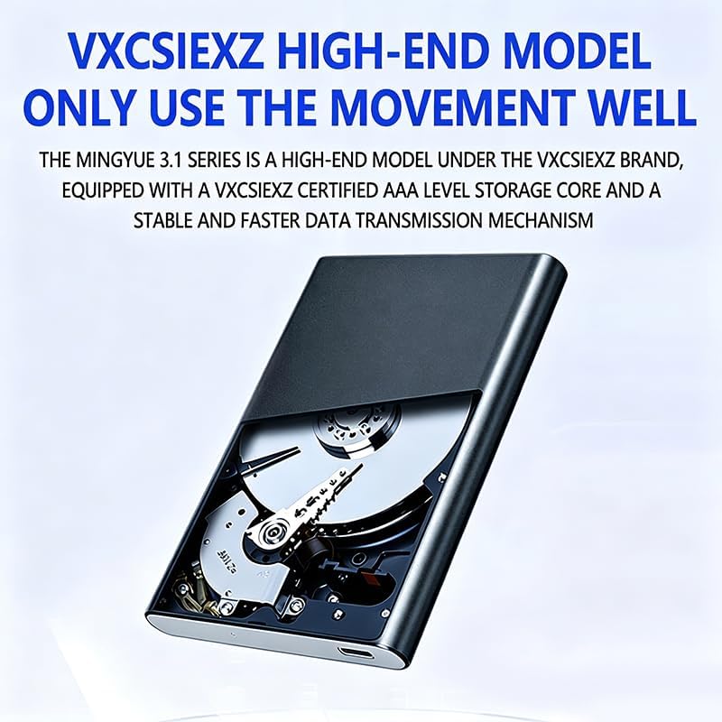 2TB Portable External HDD - USB 3.0/2.0 Compatible, Shock/Dust/Rain Resistant for Mac & PC - Image 4