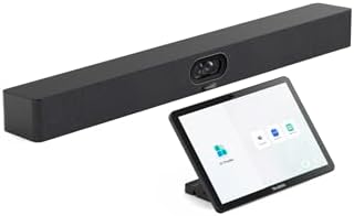 Yealink MeetingBar A40-031 - All-in-One 4K Video Conferencing Solution with Dual 48MP Cameras, 120° Field of View, 8MEMS Microphone Array, CTP25 Touch Panel, Compatible with Microsoft Teams and Zoom by RedefineYourWorkplace