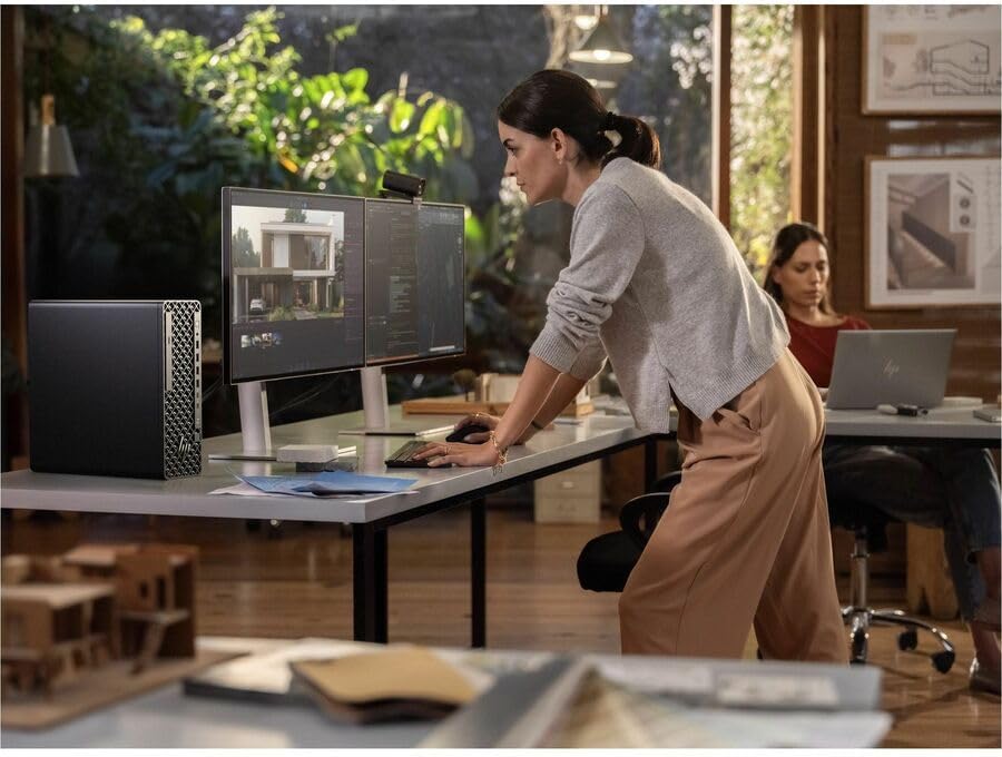 HP Z2 G1i Workstation - Small Form Factor - Intel Core Ultra 7 265-32 GB RAM - 1 TB SSD - NVIDIA 8 GB Graphics - Windows 11 Pro - Intel W880 Chip - Black - English Keyboard - Ethernet - Image 2