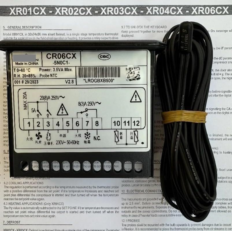 1PC New for Thermostat CR06CX-5NOC1 V2.8 - Image 2