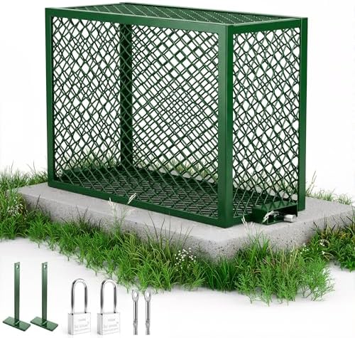 Steel Backflow Preventer Cover, 34.37" L × 13.39" W × 24.02" H-5 pcs by Unknown