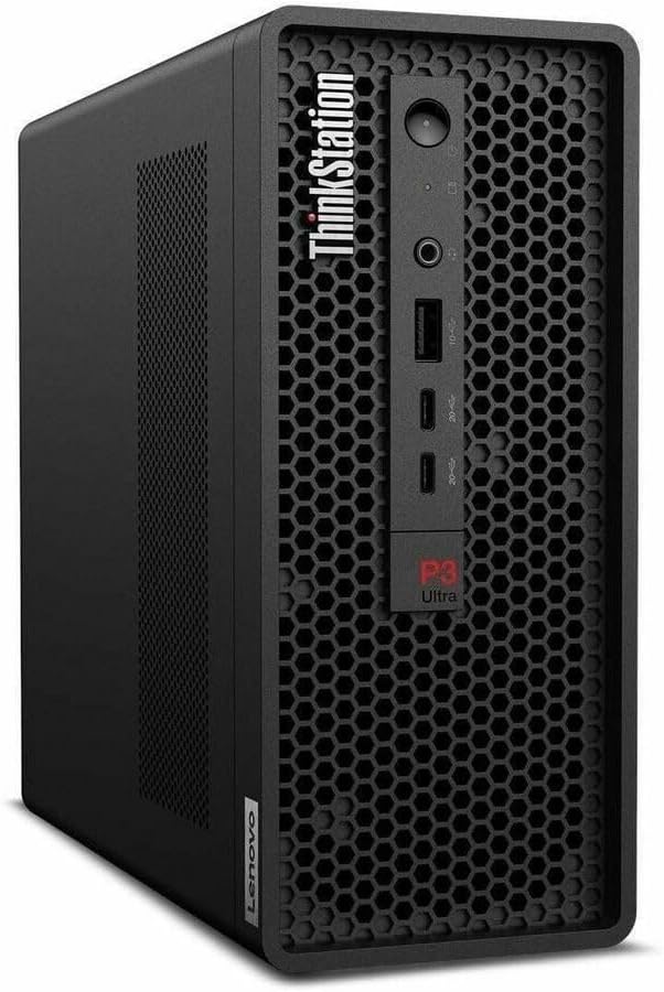 Lenovo ThinkStation P3 Ultra Gen 2 30J50031US Workstation - 1 x Intel Core Ultra 9 2nd Gen 285 - vPro Technology - 32 GB - 1 TB SSD - Small Form Factor - Black by LENOVO