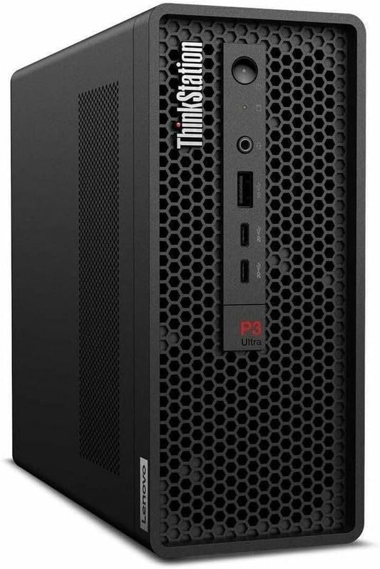 Lenovo ThinkStation P3 Ultra Gen 2 30J50031US Workstation - 1 x Intel Core Ultra 9 2nd Gen 285 - vPro Technology - 32 GB - 1 TB SSD - Small Form Factor - Black by LENOVO