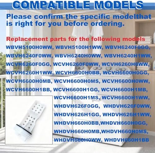 Washer Drain Pump Filter WH11X34741 for GE Washing Machine - Image 4
