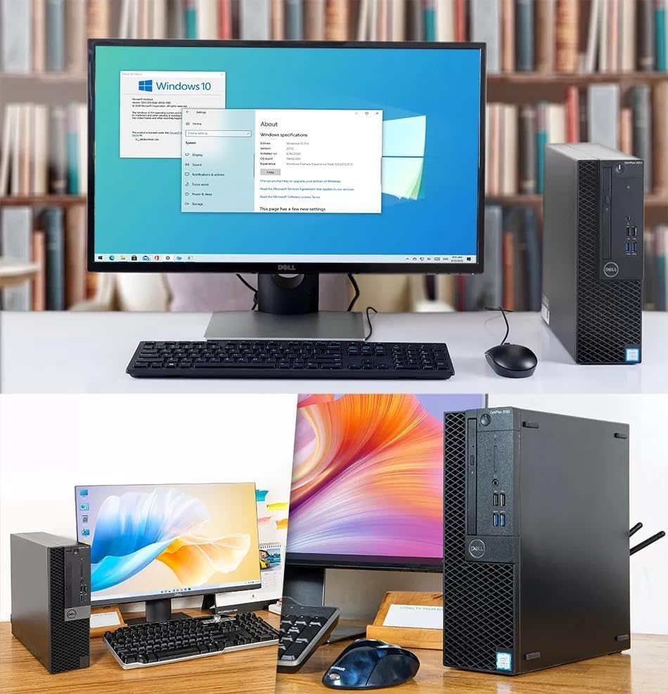 Dell OptiPlex 3060 SFF Desktop PC Computer, Intel Core i5-8500 Up to 4.1 GHz, 16GB RAM, 256GB SSD, Keyboard ＆ Mouse, HDMI, WiFi, BT, OptiPlex Desktop Windows 11 Pro (Renewed) - Image 5