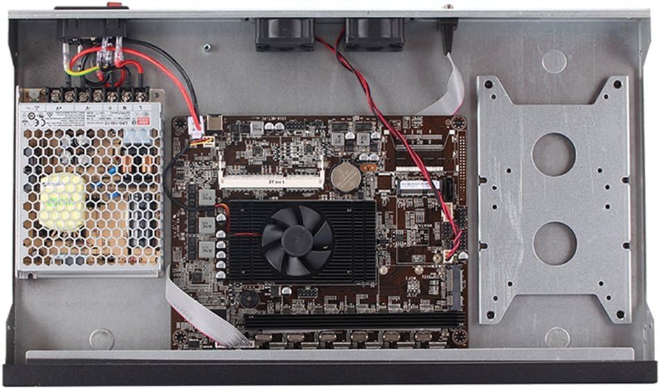 1U Rackmount Firewall, OPNsense, Firewall Hardware, Network Security Appliance, Router PC, Intel Atom D525, R4, 6 Intel Gigabit LAN, 2 x USB, COM, VGA, Fan, 4G RAM 64G SSD - Image 4