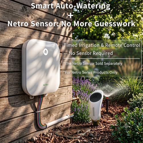 Netro Sprite 6 Zone Smart Sprinkler Controller for Lawn 2.4G WiFi App-Based - Image 3