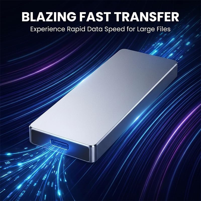 External Solid State Drives, 1TB Portable USB 3.0 (2, Silver) - Image 4