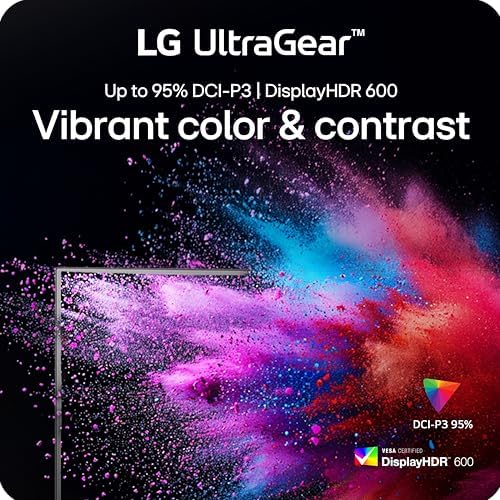 LG 37G800A-B 37-Inch Ultragear 4K UHD (3840 x 2160) Curved Gaming Monitor, 165Hz, 1ms, FreeSync Premium Pro, DisplayHDR 600, HDMI 2.1, DisplayPort, USB Type-C, Tilt/Height/Swivel Stand, Black - Image 3