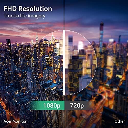 Acer KB272 EBI 27" IPS Full HD (1920 x 1080) Zero-Frame Gaming Office Monitor | AMD FreeSync Technology | Up to 100Hz Refresh | 1ms (VRB) | Low Blue Light | Tilt | HDMI & VGA Ports,Black - Image 2