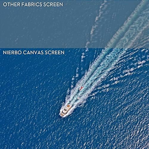 NIERBO Projector Screen Large 250 Inches 16:9 of Thick Canvas Material Wall Mounted Canvas HD Projection Screen Folded for Outside Home Theater 1.6 Gain Not Include Mount - Image 4
