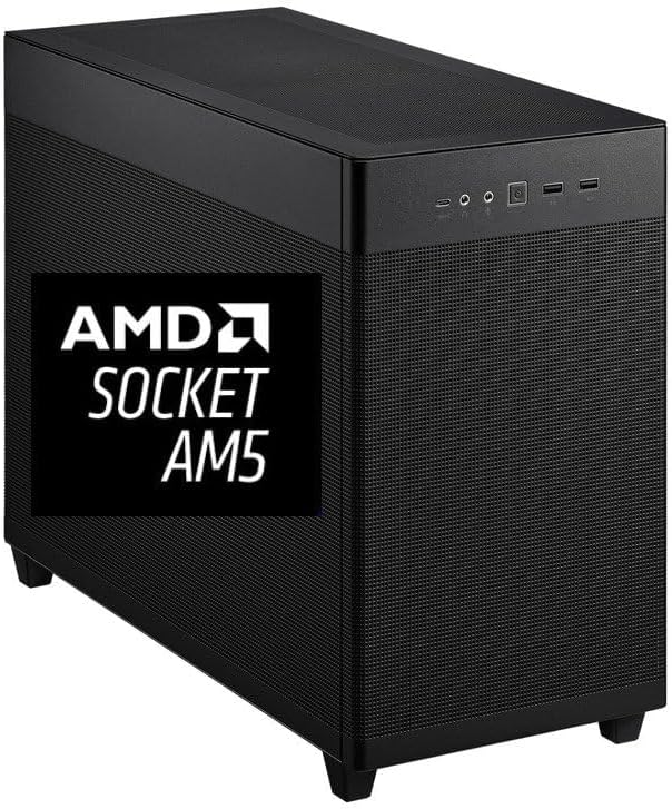 CPU Solutions Express 4K Video Editing PC, Editing Workstation - Ryzen 9 9950X, 5.7Ghz 16-Core, 64GB DDR5 RAM, 2TB NVMe SSD, Quadro RTX 2000ADA 16GB, Windows 11 Pro Computer Mini Tower by CPUSolutions