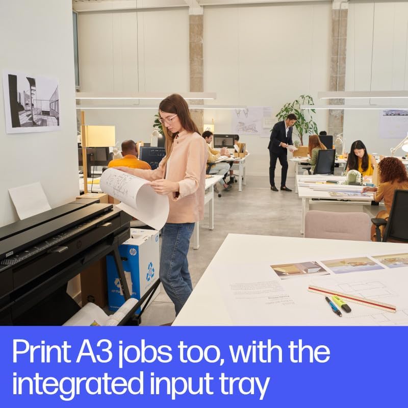 HP DesignJet T850 Large Format 36-inch Color Multi-Function Plotter Printer, Includes 2-Year Warranty Care Pack (2Y9H2H) - Image 5